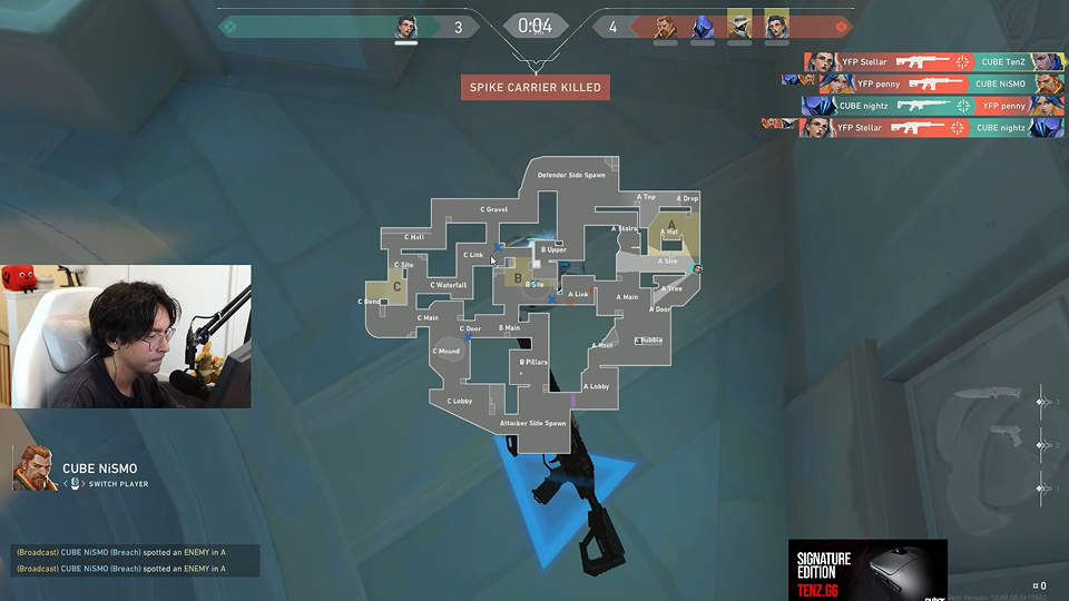 Gaming highlight video thumbnail showing multi-kill scene